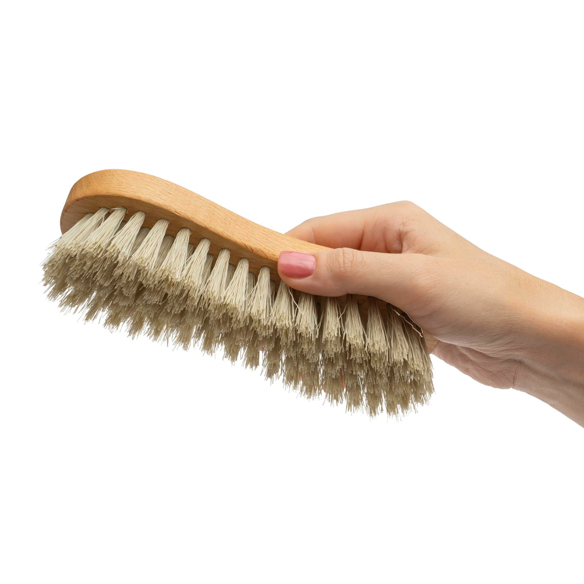 Konex Peanut Scrub Brush, medium nylon