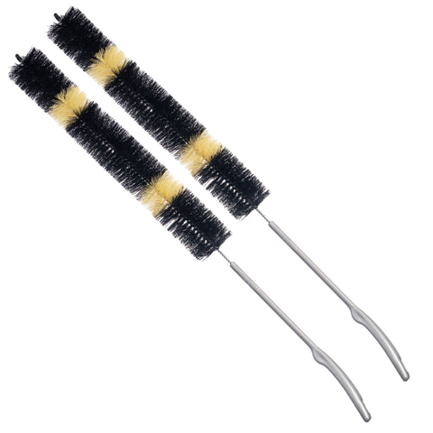 30 Inch Heavy-Duty Flexible Dryer Vent & Refrigerator Coil Brush (2 Pack)