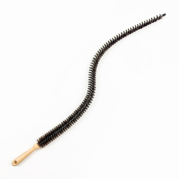 44" Flexible Dryer Vent Cleaning Brush with Horsehair Bristles - Multi-Use
