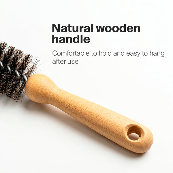 44" Flexible Dryer Vent Cleaning Brush with Horsehair Bristles - Multi-Use