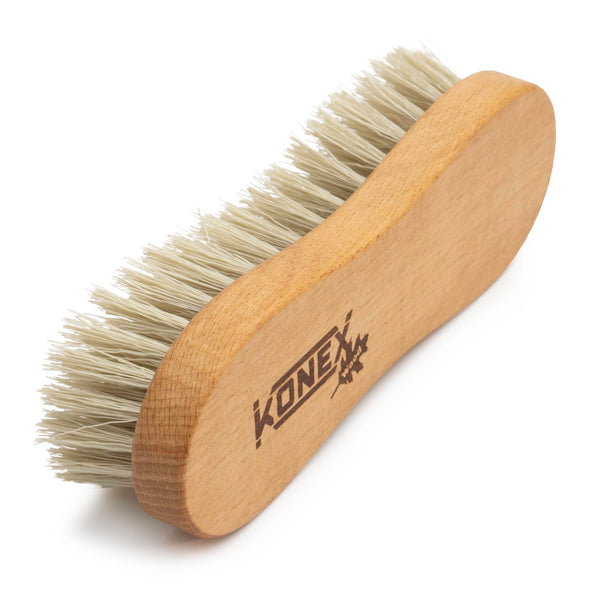 Konex Peanut Scrub Brush, medium nylon