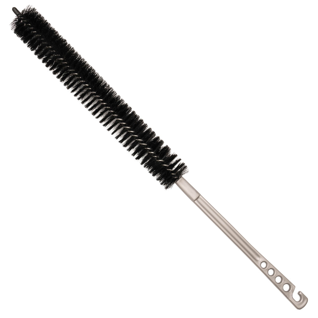 Konex 25 Inch Flexible Dryer Vent & Refrigerator Coil Brush – Long Lint Brush for Dryers, Radiators and Under Appliances