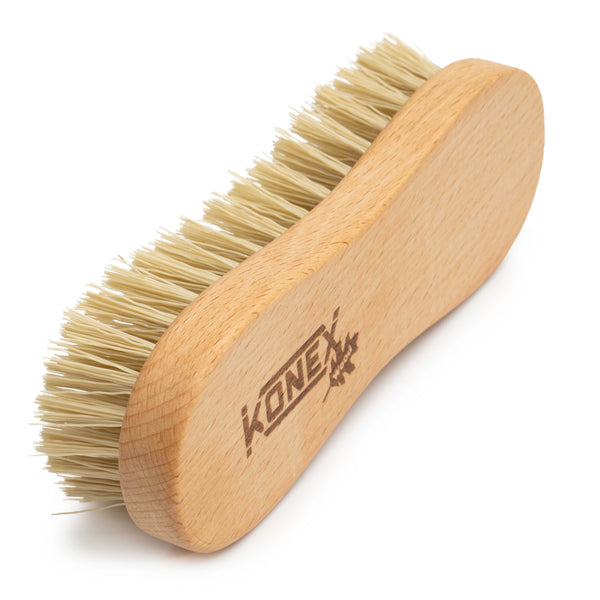Konex Peanut Scrub Brush, stiff nylon