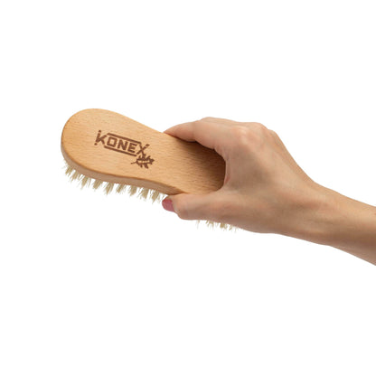 Konex Peanut Scrub Brush, stiff nylon