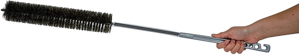 Flexi-Clean Pro 33 Inch (85cm) Horsehair Dryer Vent & Refrigerator Coil Brush