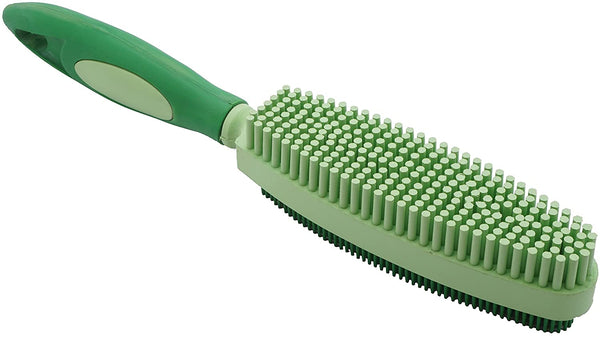 SWEEPA Duo Rubber Brush For Cleaning, Grooming, Lint and Fur Removal. Home and Auto.