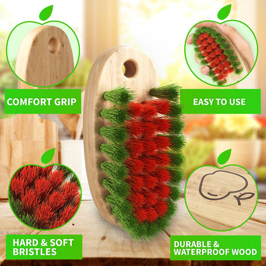 Konex Veggie Brush, Fruit & Vegetable