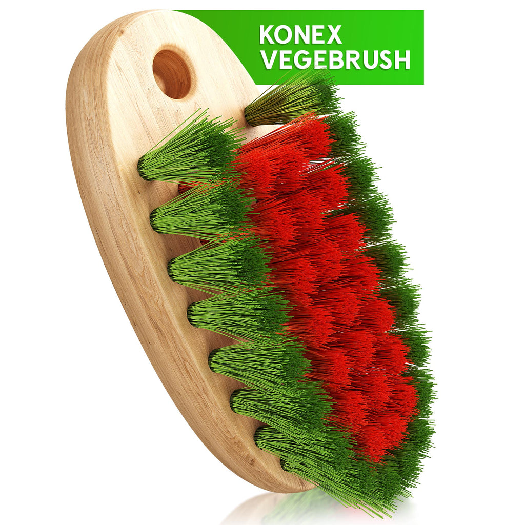 Konex VegeBrush - Fruit and Vegetable Cleaning Brush – KonexUSA
